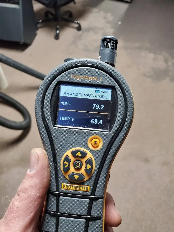 Moisture meter humidity assessment for Mold Remediation & Removal in Liberty